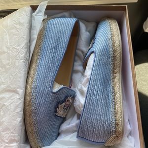 Christian Louboutin Nanou Orlato Donna Flat Paille size 38